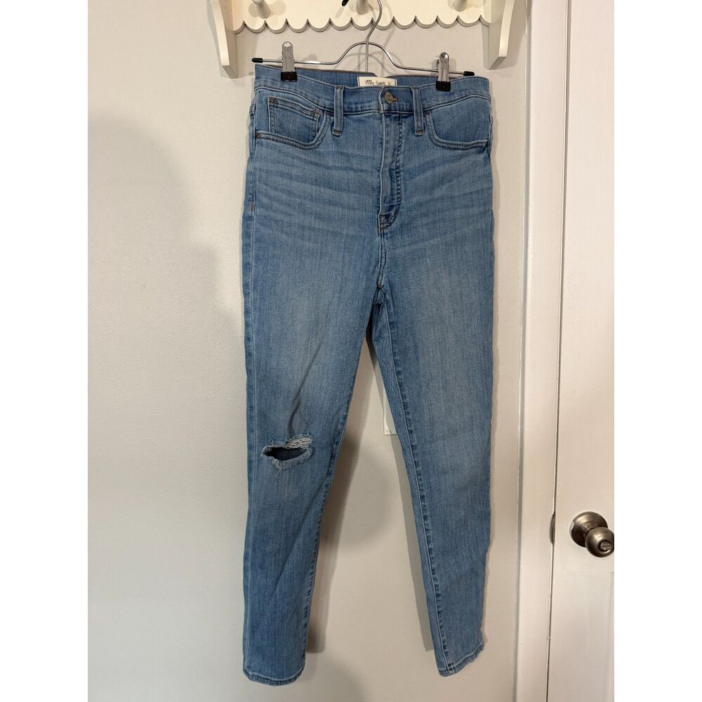 Madewell 11" Roadtripper High Rise Skinny Jeans